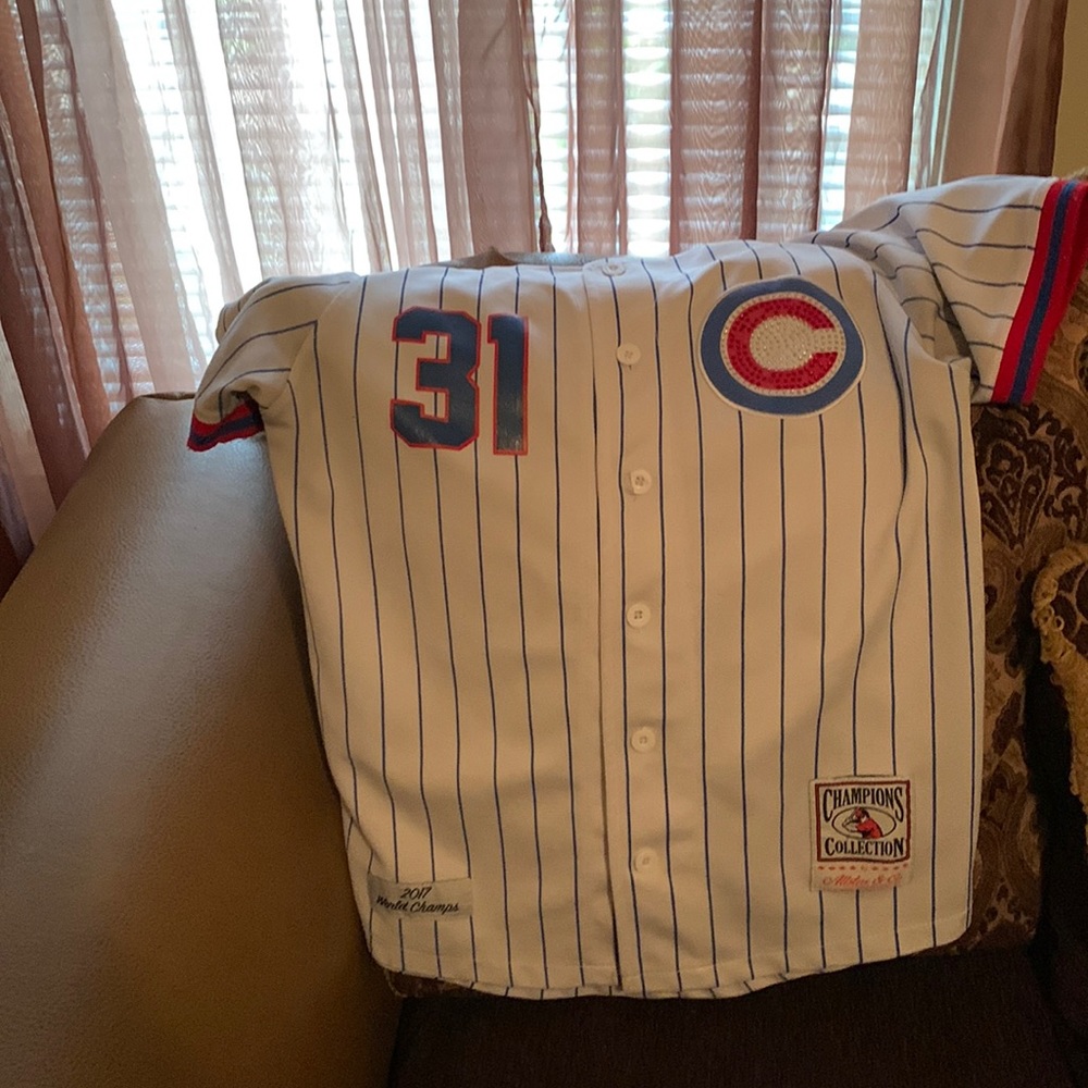 Chicago cub jersey large(14/16) worn once